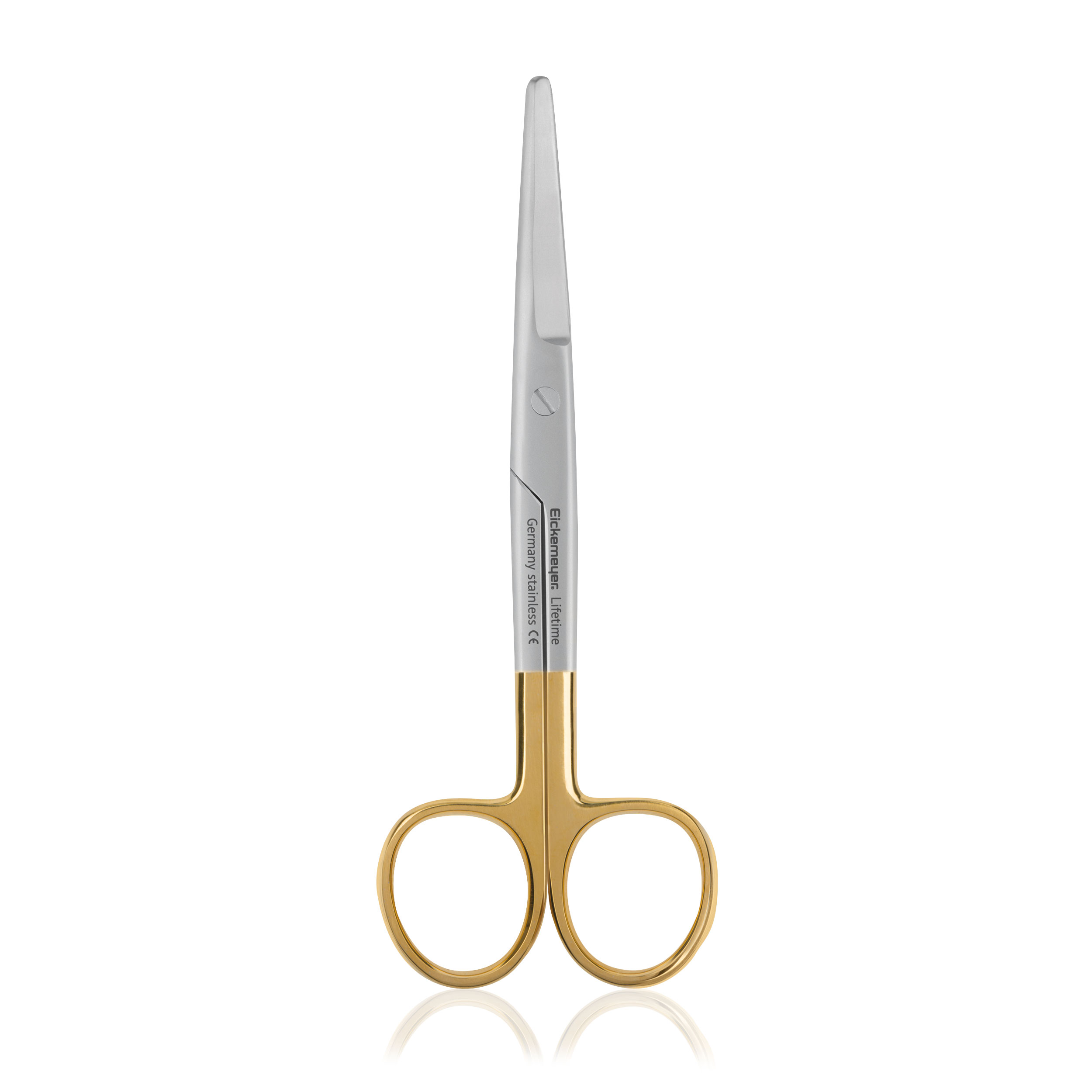 14,5cm, buet og med bølgeskær, stump/stump